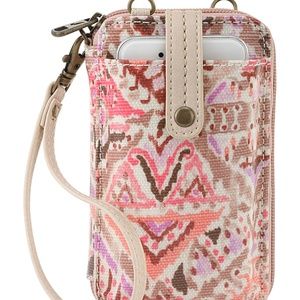 Sakroots Fawn Brave Beauti Vertical Cell Phone bag